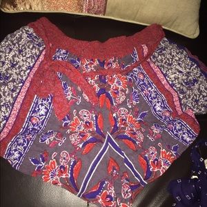 Shorts with elastic waste